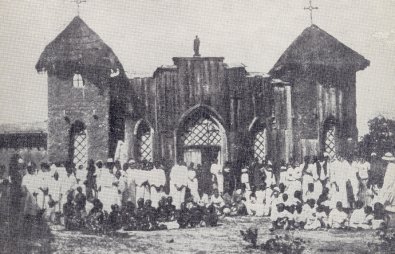 De missie van Ndala, waar Dominic ook werkte. foto van 1911 !