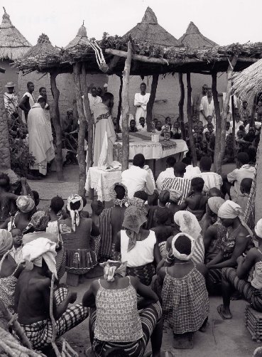 Viering in San, Mali